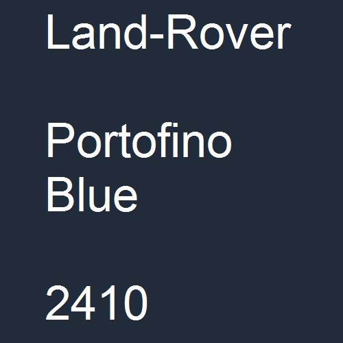 Land-Rover, Portofino Blue, 2410.